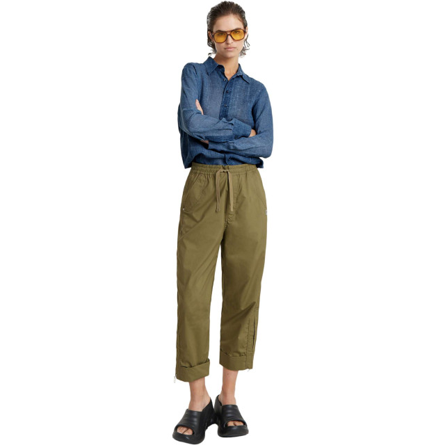 G-Star Utility cropped pant wmn smoke olive D24601-D308-B212 large