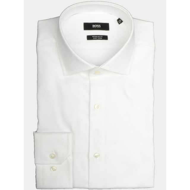 Hugo Boss Overhemd extra lange mouw wit overhemd gordon regular wit 50415619/100 155229 large