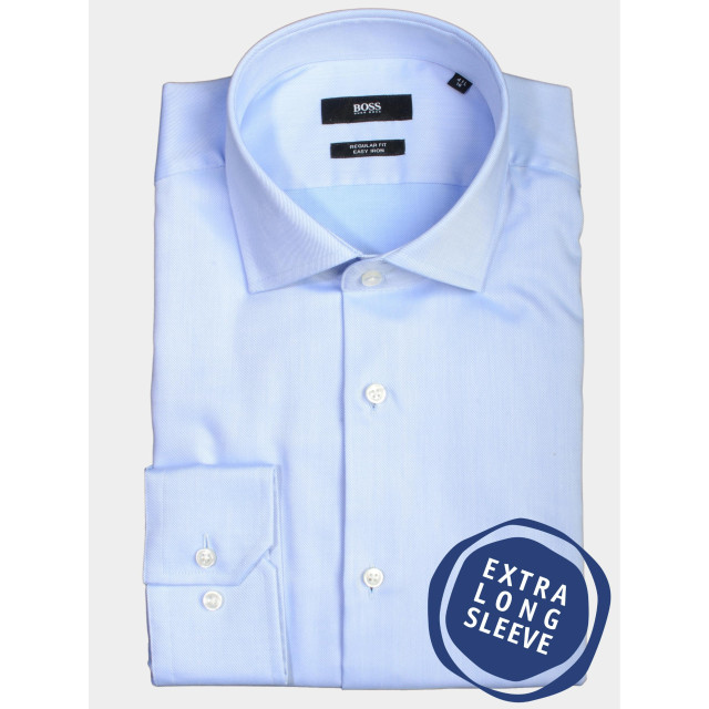 Hugo Boss Overhemd extra lange mouw blauw gordon 10219196 01 50415619/450 170382 large