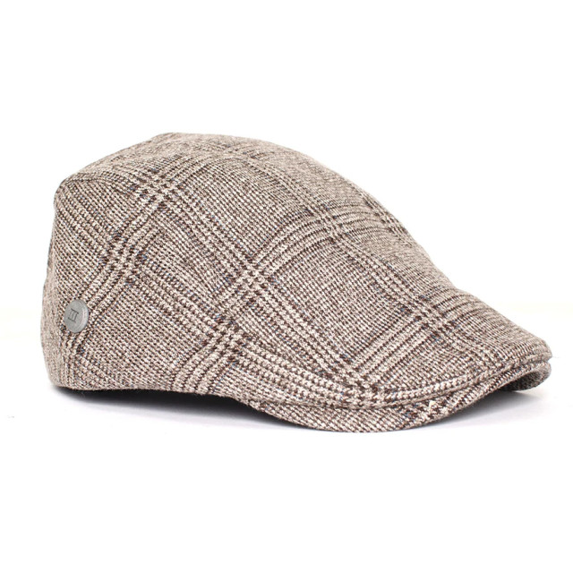 Tresanti Batista i flatcap with large check | TRHTHE110-402 large