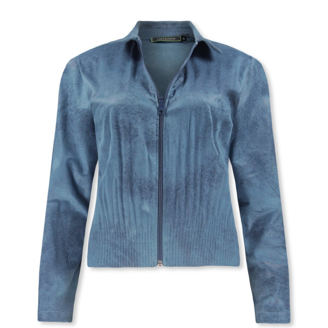 Lizzy & Coco Ada jacket-shibori blue Ada-shibori blue large