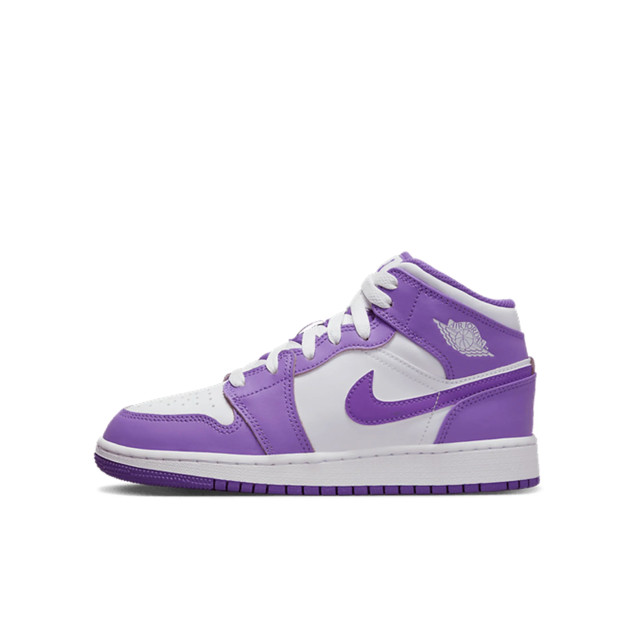 Nike Air jordan 1 mid purple venom (gs) DQ8423-511 large