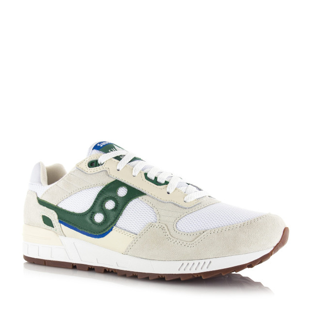Saucony Shadow 5000 white/green lage sneakers unisex S70637-7 large