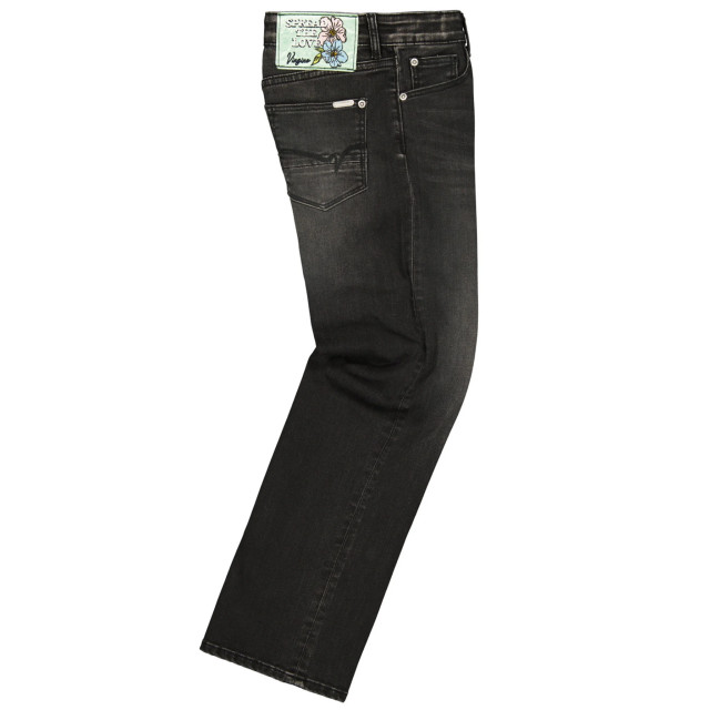 Vingino Meiden jeans cato wide leg dark grey vintage 150926890 large