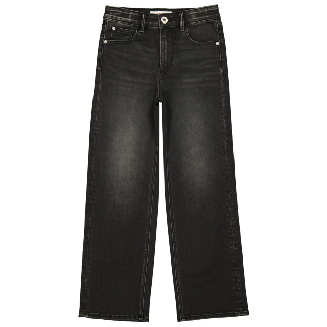 Vingino Meiden jeans cato wide leg dark grey vintage 150926890 large