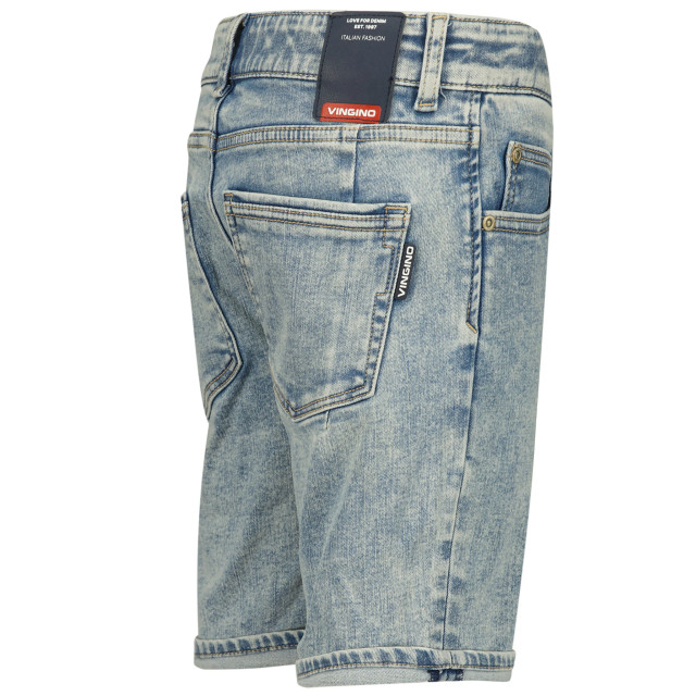 Vingino Jongens korte jeans capo light vintage 150811534 large