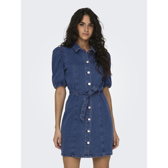 Only Onlvibbe ss belt dnm dress mbd noos 15304123 large