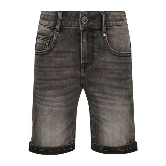 Vingino Jongens korte jeans charlie dark grey vintage 150811530 large