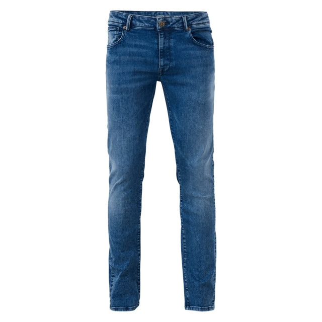 Petrol Industries Seaham heren slim-fit jeans 5867 blue faded Petrol Jeans Seaham M 3000 DNM008 large