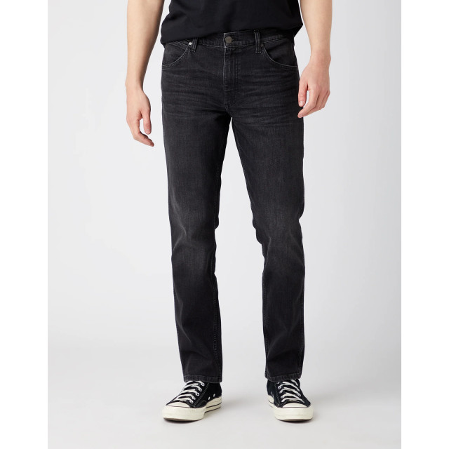Wrangler Greensboro heren regular-fit jeans black dust WRANGLER W15QHT36W Greensboro Black Dust large