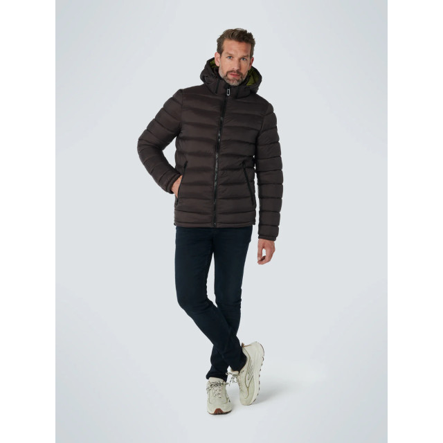 No Excess Heren jas 17630903sn 196 coffee No Excess 17630903SN 196 Coffee large