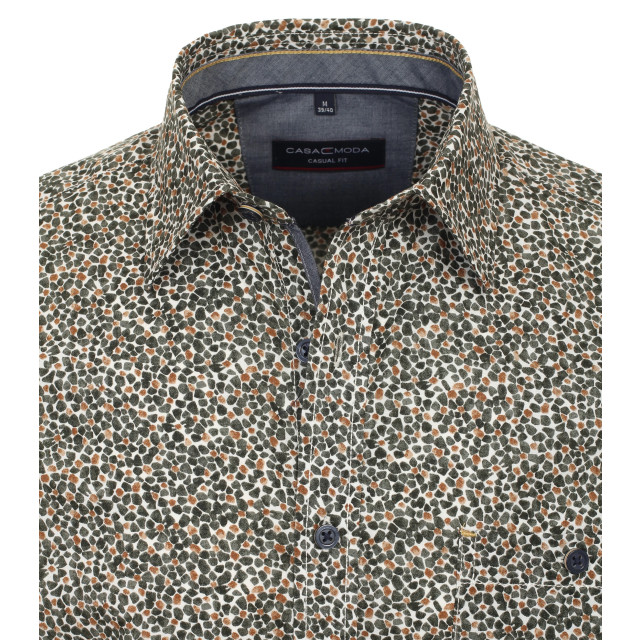 Casamoda Heren overhemd 444201500 300 green milieu Overhemd 444201500 300GreenMilieu large