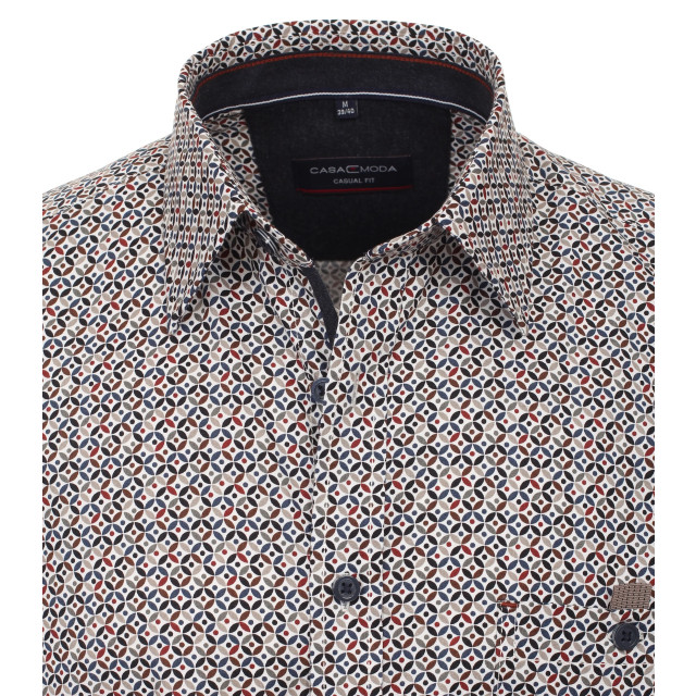 Casamoda Heren overhemd 434165300 400 garnet Overhemd 434165300 400Garnet large