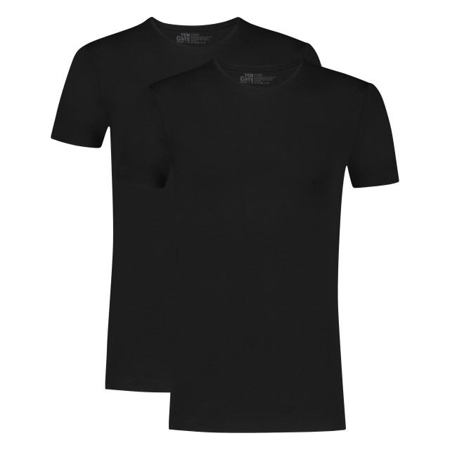 Ten Cate 32326 basic men t-shirt 2-pack- Heren 32326 090black large