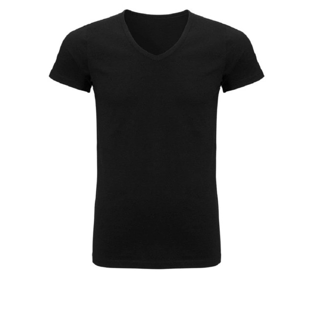 Ten Cate 30870 basic v-shirt 2-pack - 30870 090 zwart large