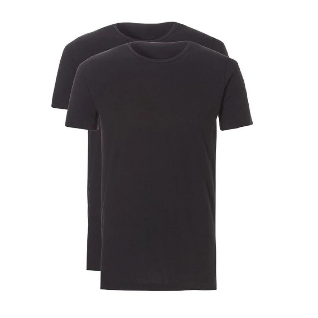Ten Cate 30868 basic t-shirt 2-pack - 30868 090 zwart large