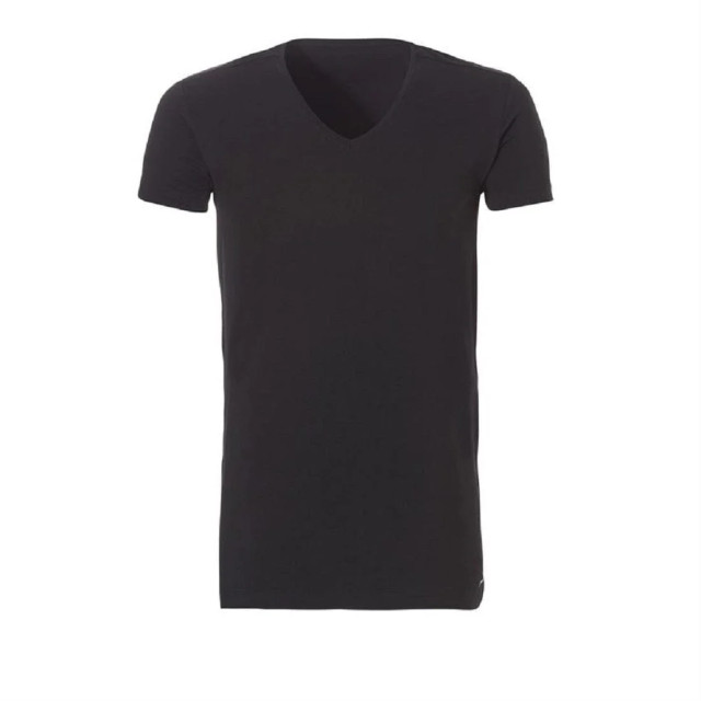 Ten Cate 30847 basic v-shirt long 2-pack - 30847 090 black large Ten Cate 30847 basic v-shirt long 2-pack - 30847 090 black large