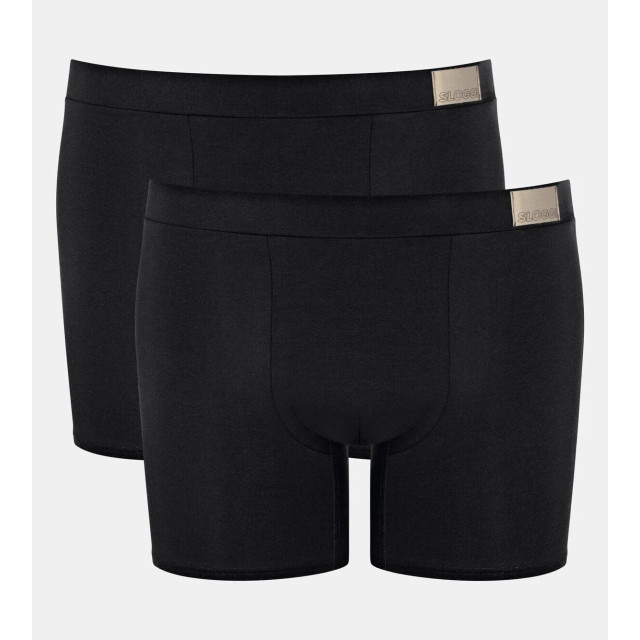 Sloggi Go natural short 2-pack 0004 GO Natural Short 2 pack 10214598 0004Black large