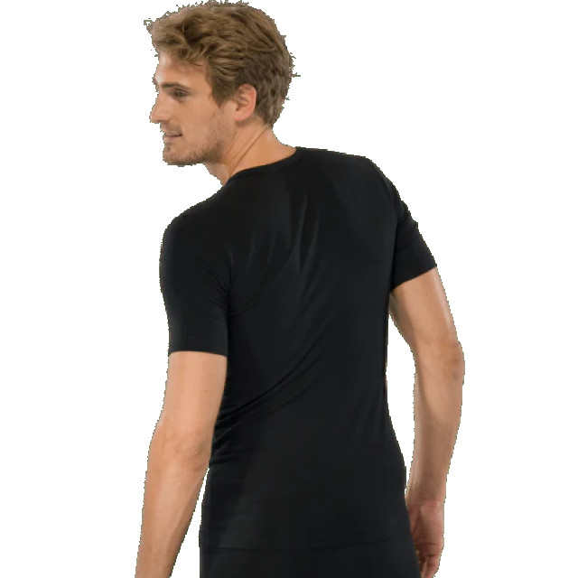 Schiesser 95/5 v-shirt 2-pack 173982 zwart 173982 000 zwart large
