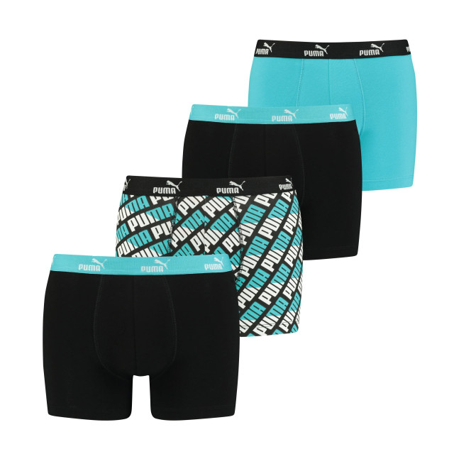 Puma Print boxer 4-pack combo  large