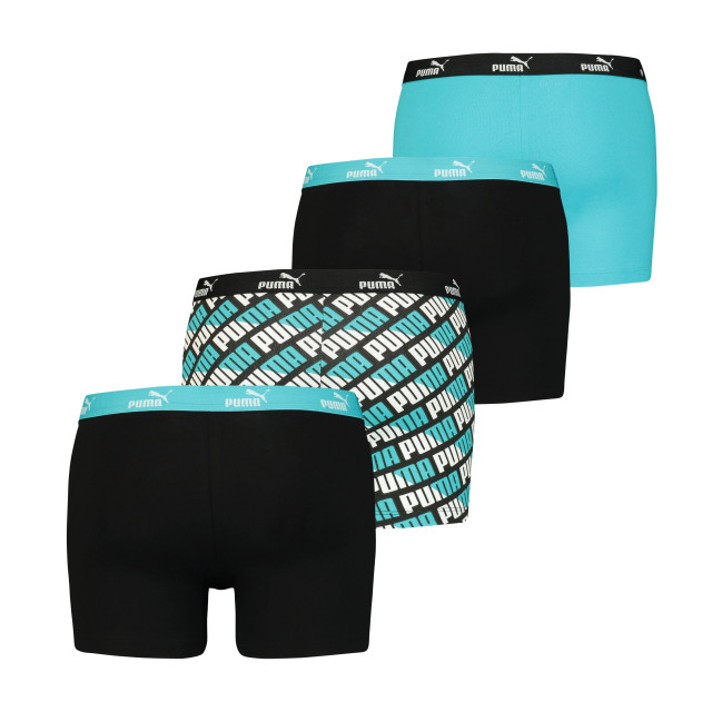 Puma Print boxer 4-pack combo  large