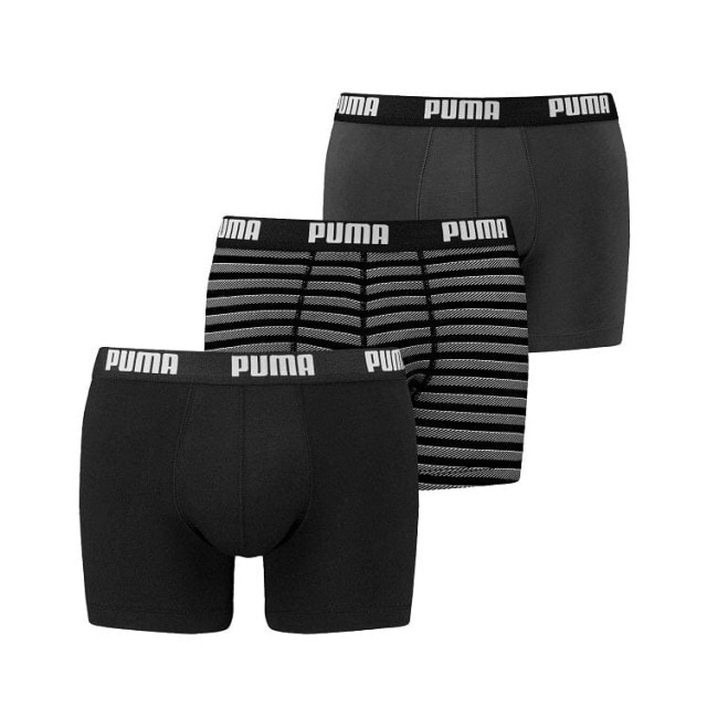 Puma Stripe design boxer 3-pack - 581009001 200 black large