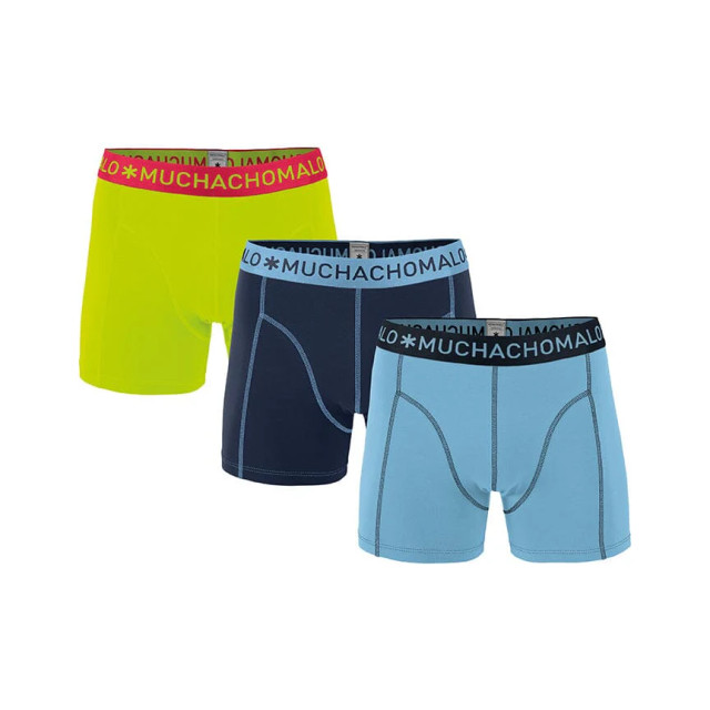 Muchachomalo Short 3-pack solid 181 1010JSOLID181 large