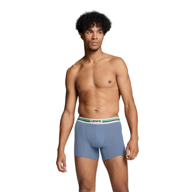 Levi's Placed sportswear logo boxer 2-pack 701222843 002 701222843 002Blue large