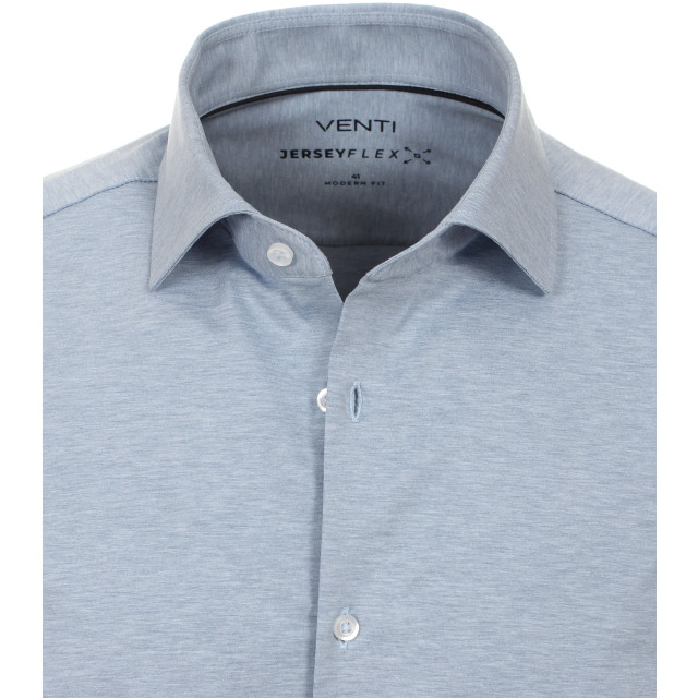 Venti Heren jersey overhemd 1263800 100 light blue Overhemd 123963800 100LightBlue large