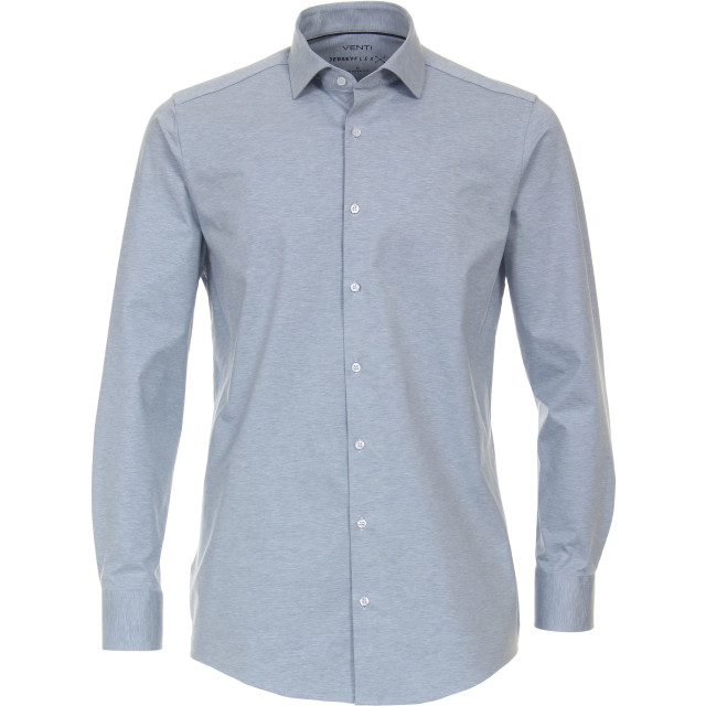 Venti Heren jersey overhemd 1263800 100 light blue Overhemd 123963800 100LightBlue large