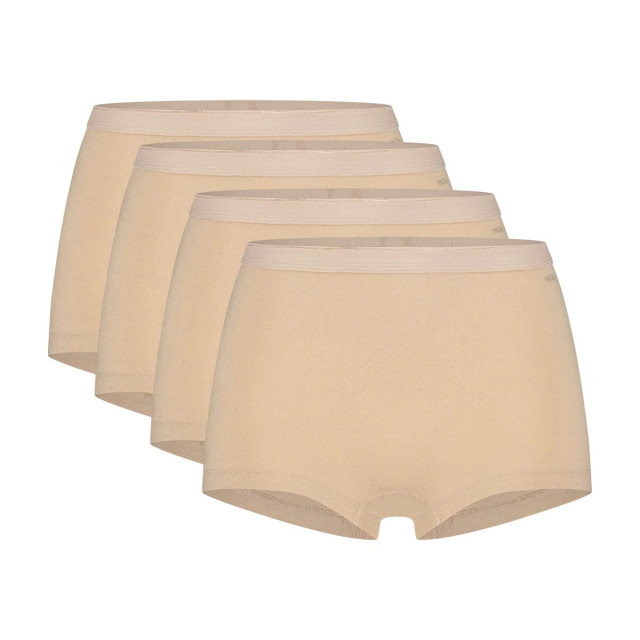 Ten Cate 32419 basic women shorts 4-pack - Dames 32419 029Beige large