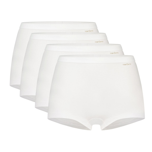 Ten Cate 32419 basic women shorts 4-pack - Dames 32419 001white large