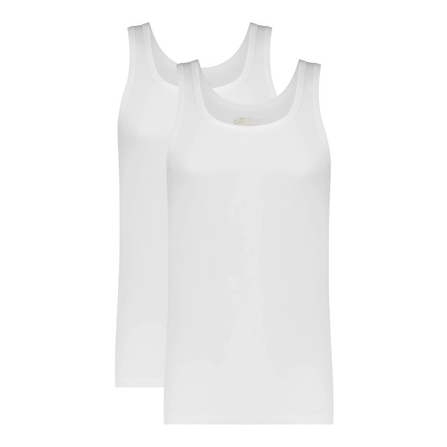 Ten Cate 32324 basic men singlet 2-pack - Heren 32324 001White large