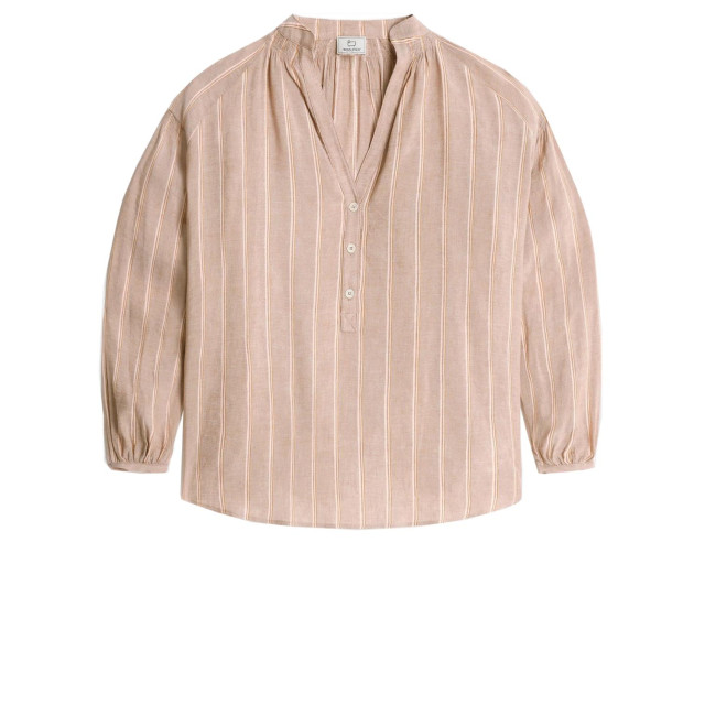 Woolrich Fluid stripe blouse CFWWSI0130FRUT2942/8709 large