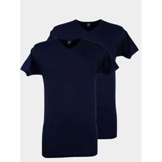Alan Red T-shirt vermont navy v-hals 2-pack 6671.2/06 153667 large