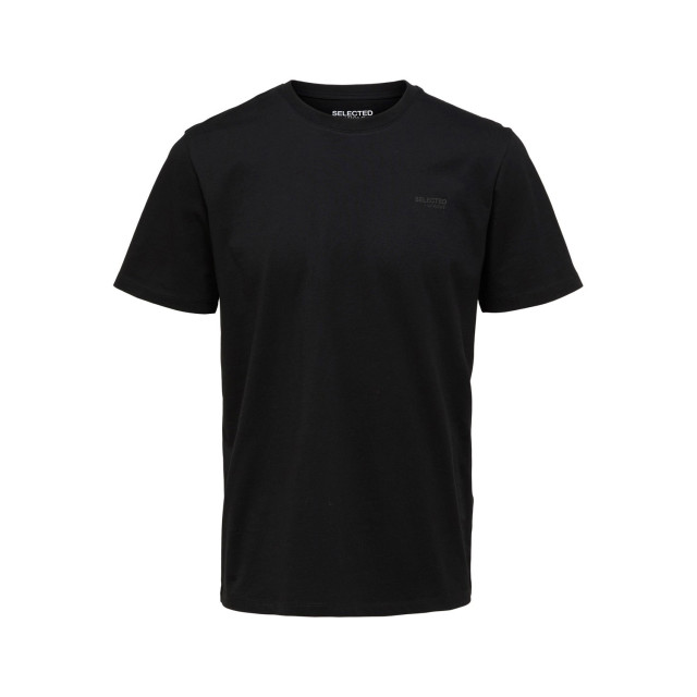 Selected Aspen logo tee 16087858-BLK-L large