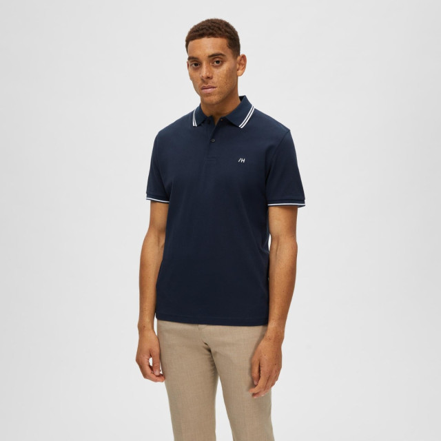 Selected Dante sport polo 16087840-NVY-XXL large