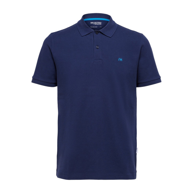 Selected Dante polo 16087839-NVY-XL large