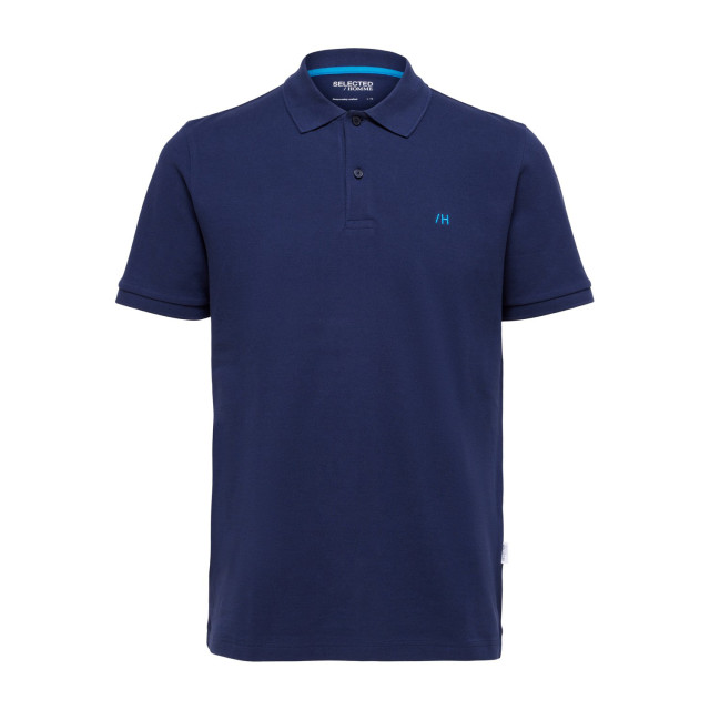 Selected Dante polo 16087839-NVY-L large