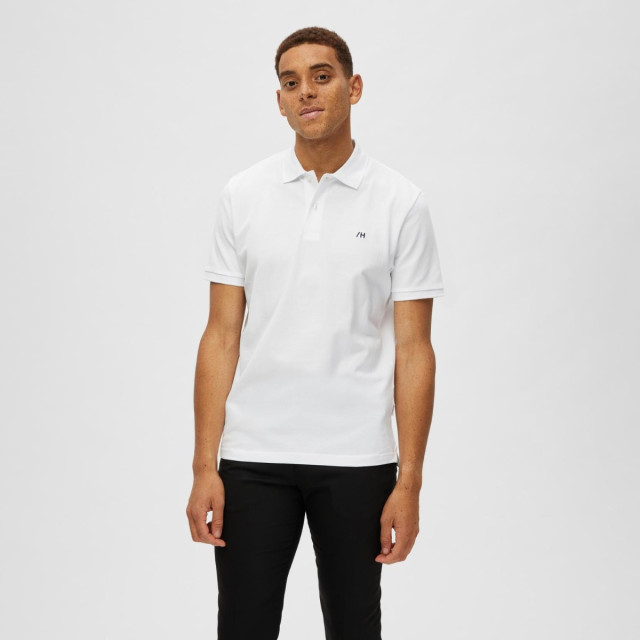 Selected Dante polo 16087839-WHT-XXL large
