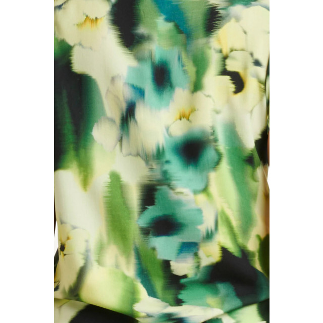 Smashed Lemon 24429 zomerse loose top met abstracte bloemenprint - 24429-999-150 large