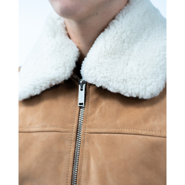 Iceberg Leather-jacket leather-jacket-00050561-unitobeige-nero large