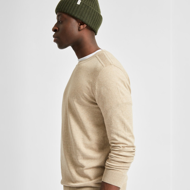 Selected Berg pullover crew neck kelp 16074682-KEL-XL large
