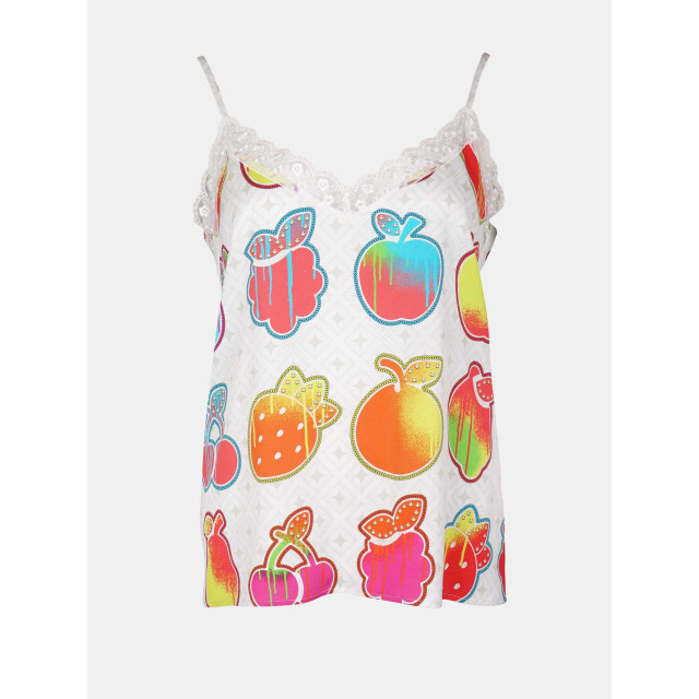 Mucho Gusto Slip top met fruit Slip Top met Multicolor Fruit large