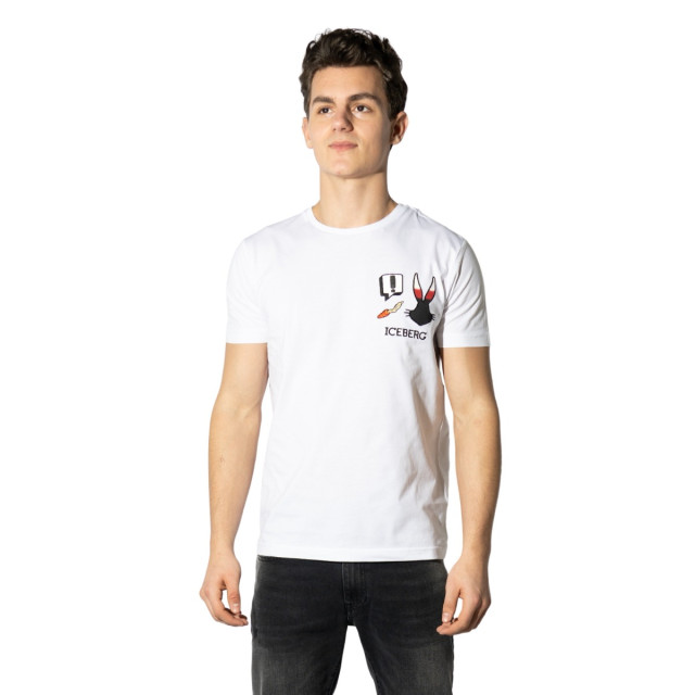 Iceberg T-hirt jerey t-shirt-jersey-00045556-white large