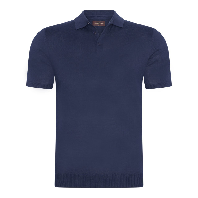 Cappuccino Italia Plain polo CAP-PO-PLA-NVY-XXL large