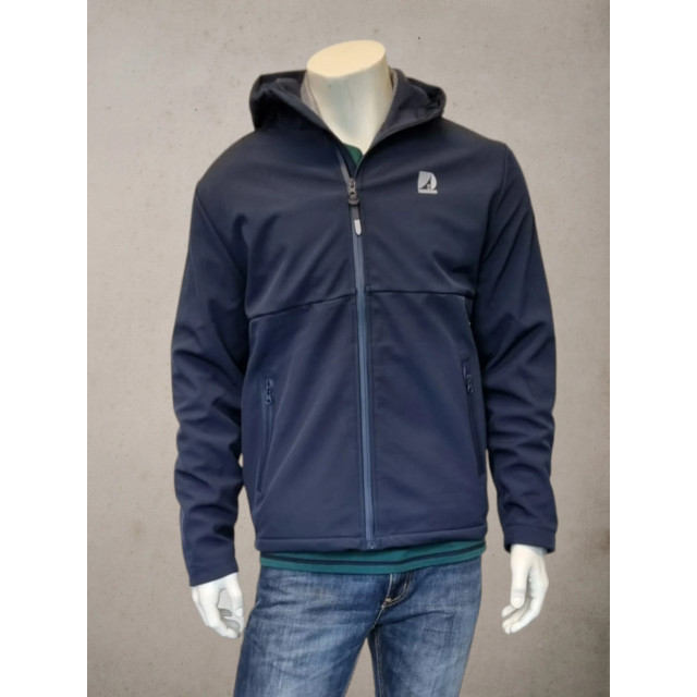 Batela Donker heren softshell jas - A2073-MA large
