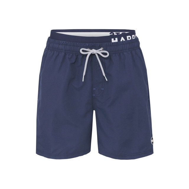Happy Shorts Zwemshorts heren dubbele waistband effen navy HS-SW-669 large