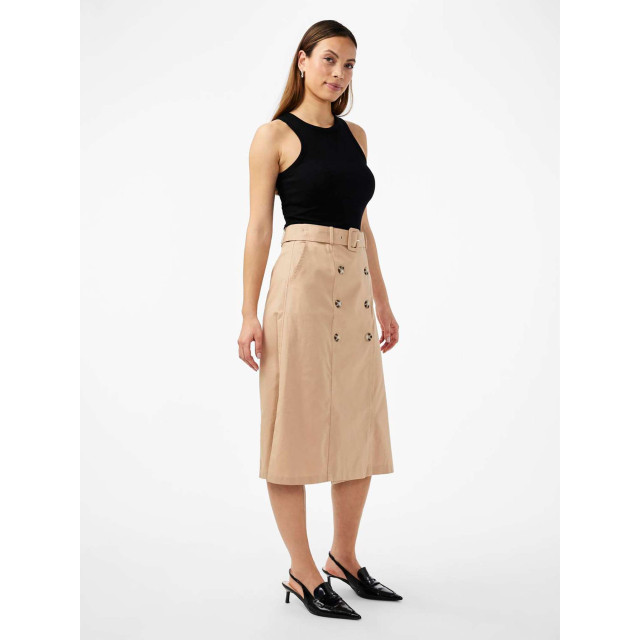 Y.A.S Yastrench hw midi skirt s. ginger root 26033715-281435 large