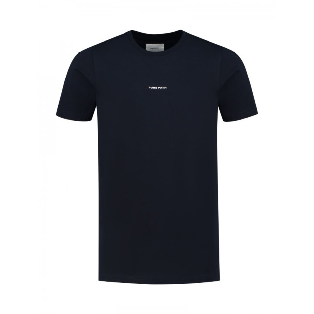 Pure Path 10111 essential logo 07 navy t-shirt 07 Navy/10111 Essential Logo large